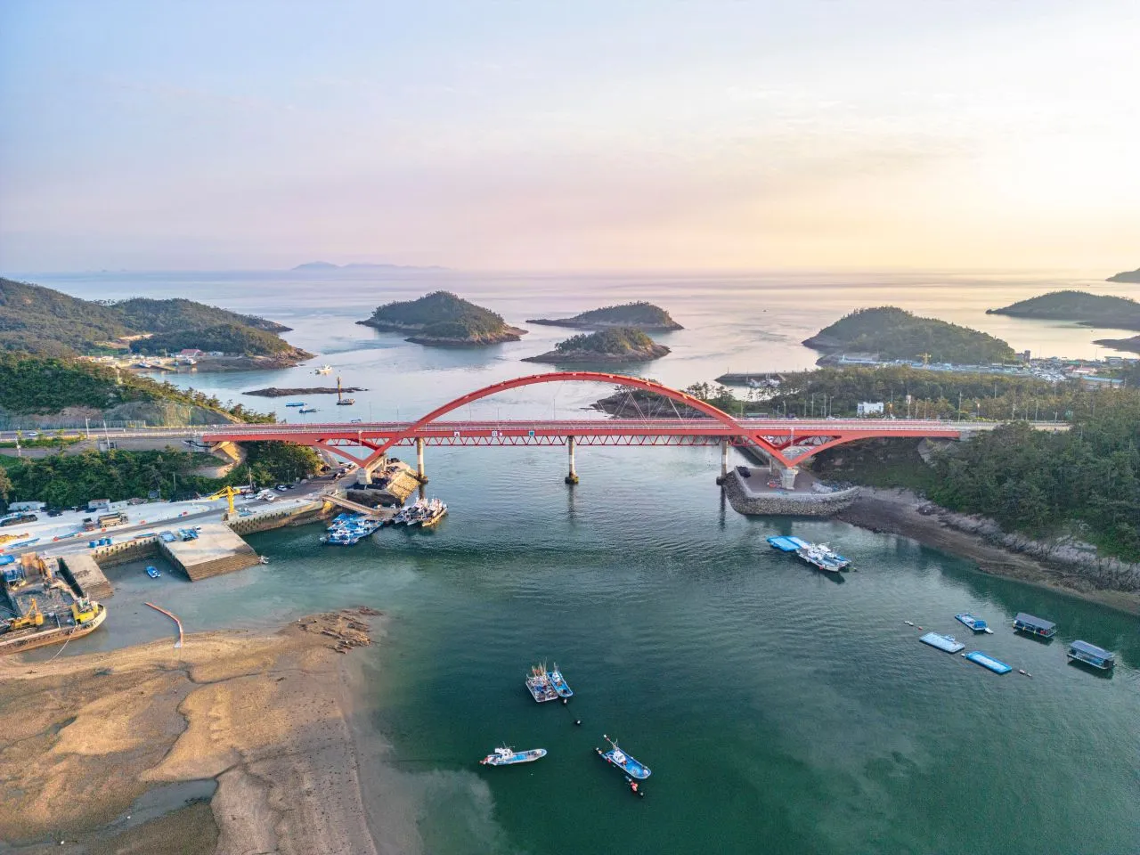 고군산군도의 초입 사진