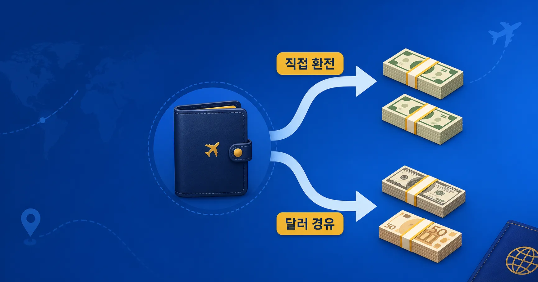 동남아 환전, 달러가 답일까? 4개국 선택표