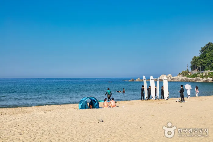 죽도해수욕장 2