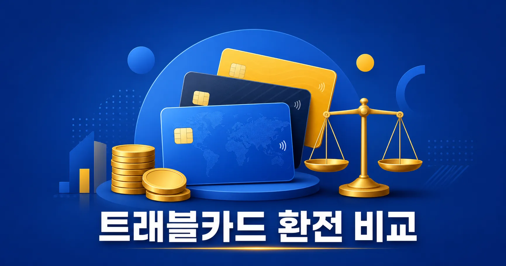 트래블카드 환전 비교｜수수료·환율우대 한눈에 정리