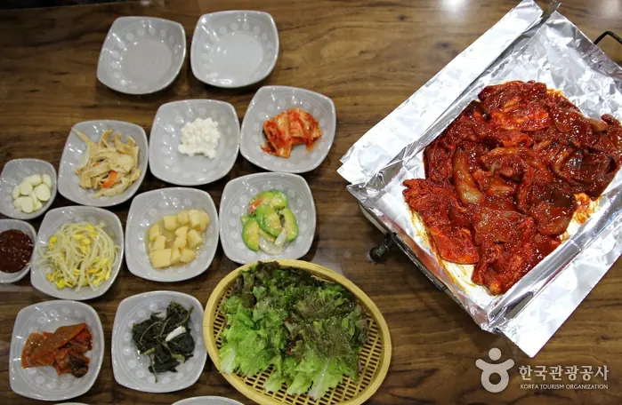 납작식당 사진