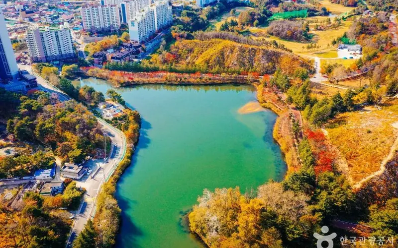 영랑호 수변 산책로 사진