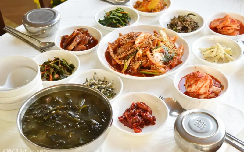 시골밥상 사진