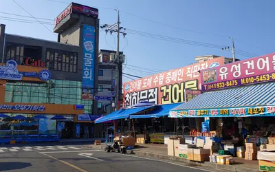 대천항수산시장 — 보령 관광지