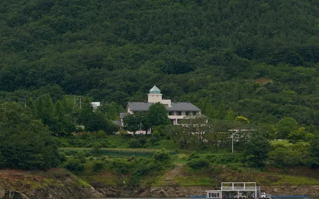 월악산유스호스텔 전망