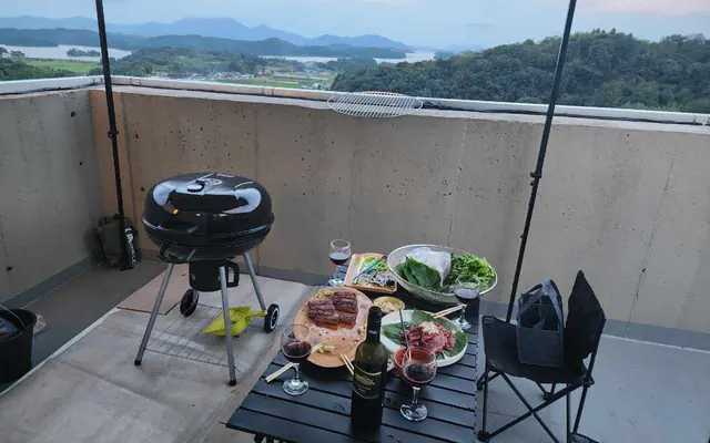 하동 호텔 하바나 전망
