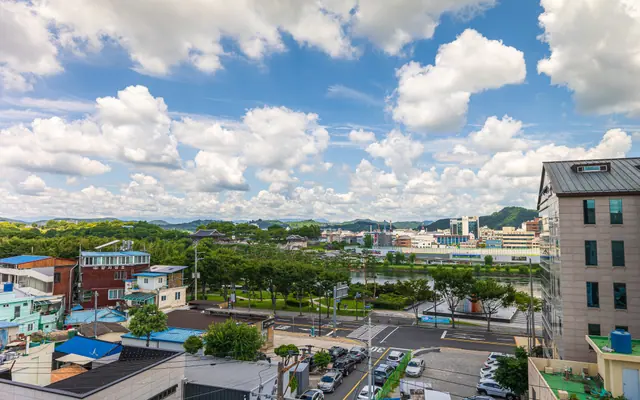 진주 강남987 호텔 전망