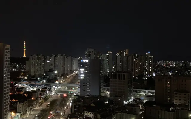 엘디스 리젠트 호텔 전망