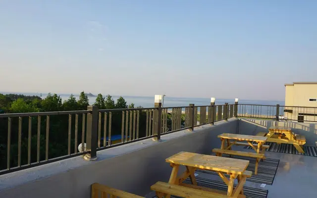블루 도어 호스텔 게스트하우스 전망
