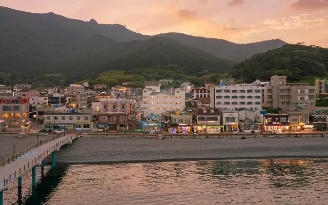 거제도 학동 스테이 새록 전망
