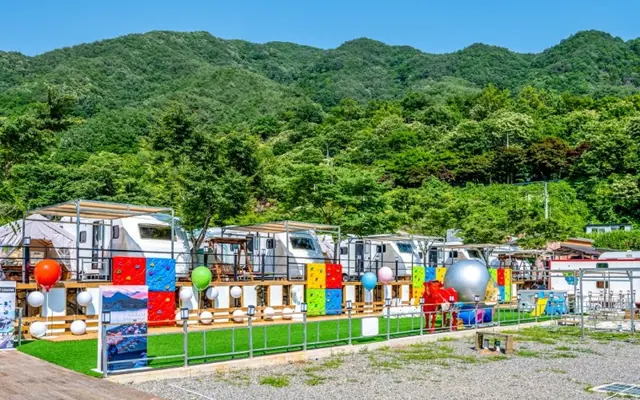 구례 지리산포레스트카라반파크 전망