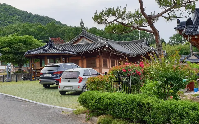 보성 신록한옥 펜션 외관