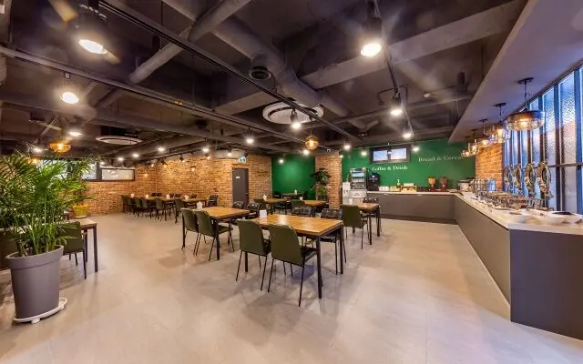 서산 대산비즈니스호텔 집 조식·레스토랑
