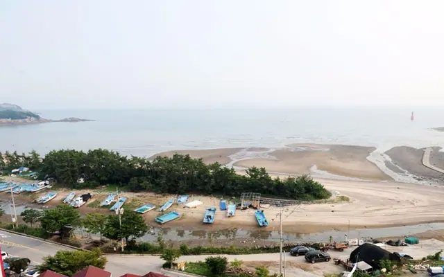 부안(변산반도) 상록스카이펜션 전망