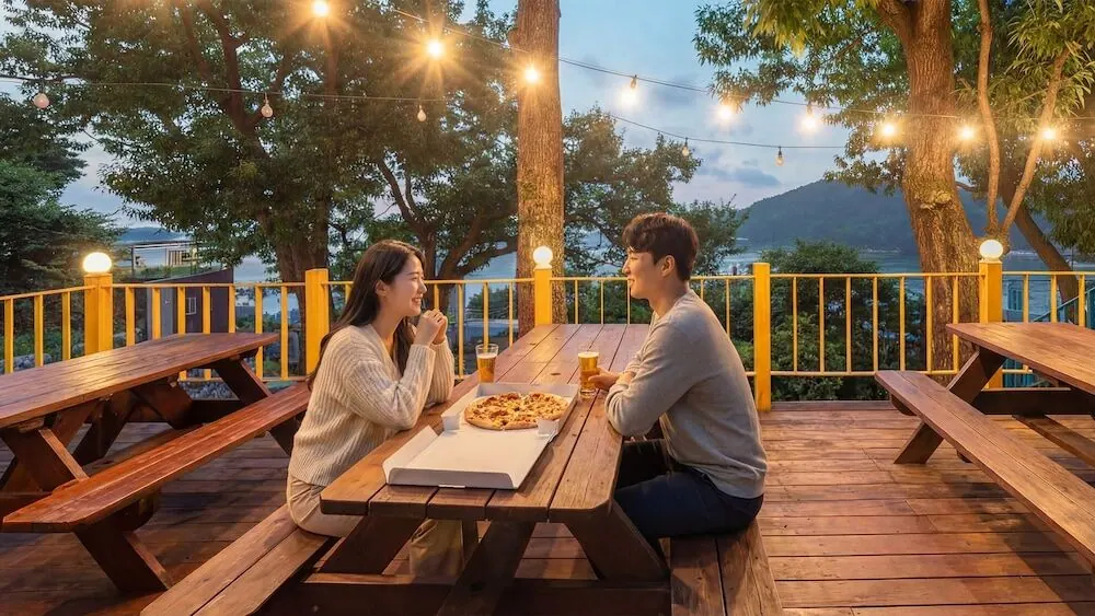 통영 블루하우스펜션 대표 사진