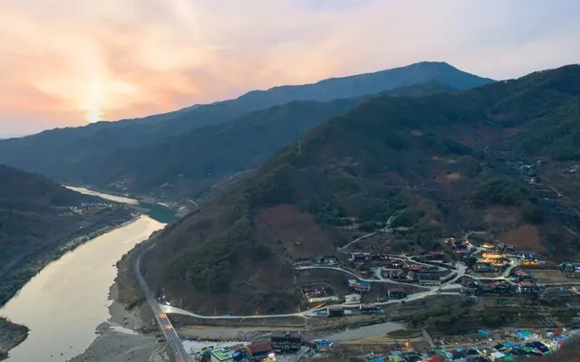 구례 지리산쉬리펜션 전망