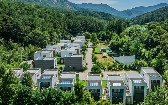포천 프렌즈애견키즈풀빌라 전망