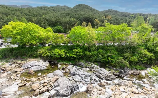 지리산풍경펜션 전망