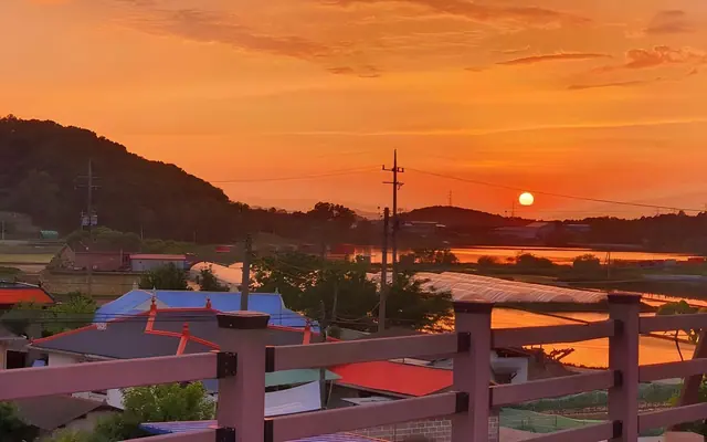아산글램핑캠핑장 전망