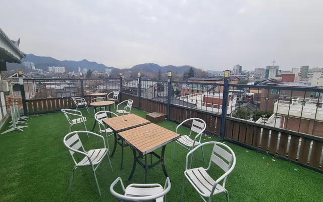 전주한옥마을 황실관광호텔 전망