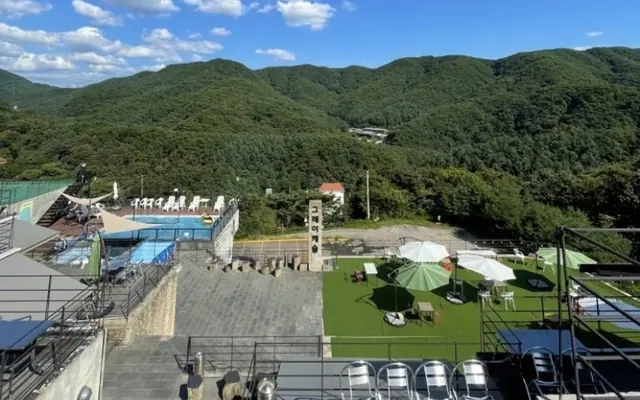 양주 그레이캐슬펜션 수영장
