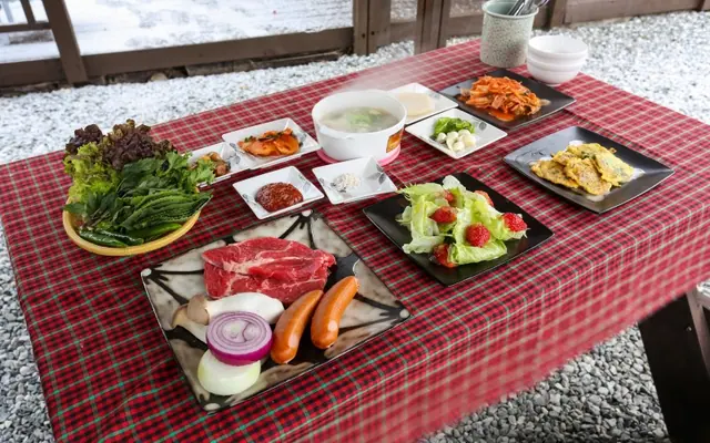 홍천 안가여관펜션(독채,오션월드,비발디파크) 조식·레스토랑