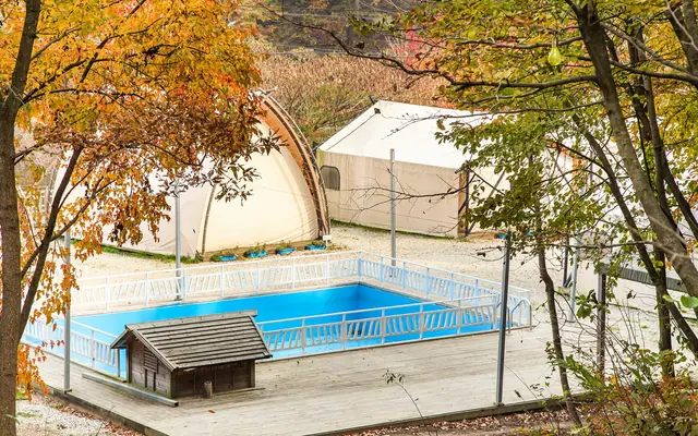 glamping board 수영장