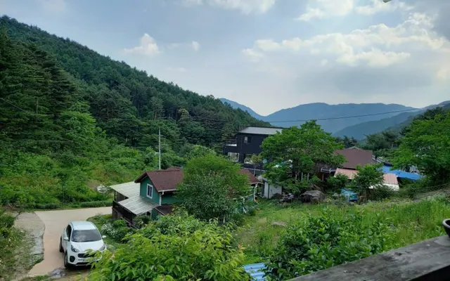 영주 소백산뜰안에펜션 전망