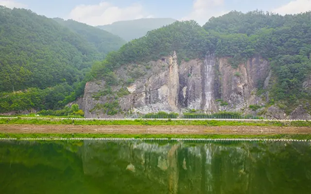 충북 단양 콘도식펜션 전망