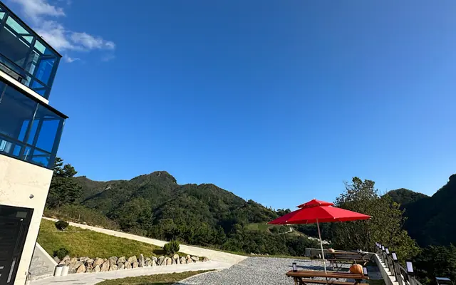 울릉도 숲이야기펜션 전망