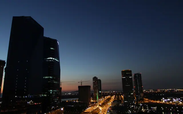 송도 센트럴파크 호텔 전망