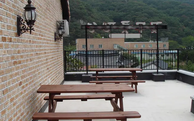 고창 꽃무릇펜션 전망