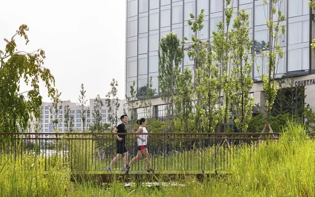 코트야드 바이 메리어트 서울 보타닉 파크 전망