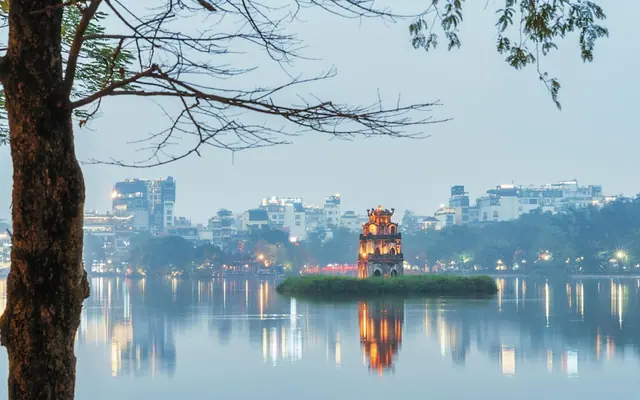 GRAND HOTEL du LAC Hanoi 전망