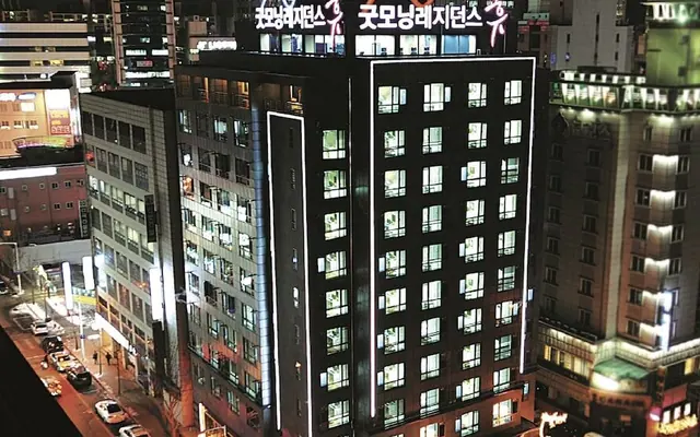 굿모닝레지던스호텔휴 외관