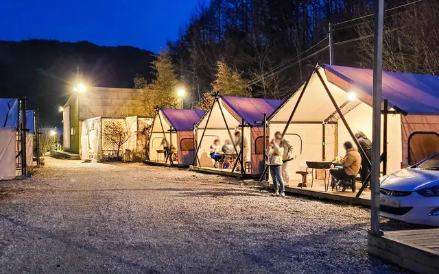 glamping board 외관