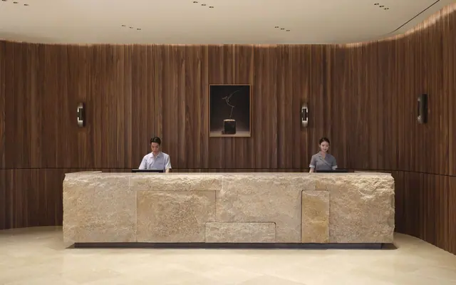 Haevichi Hotel & Resort 大堂与前台