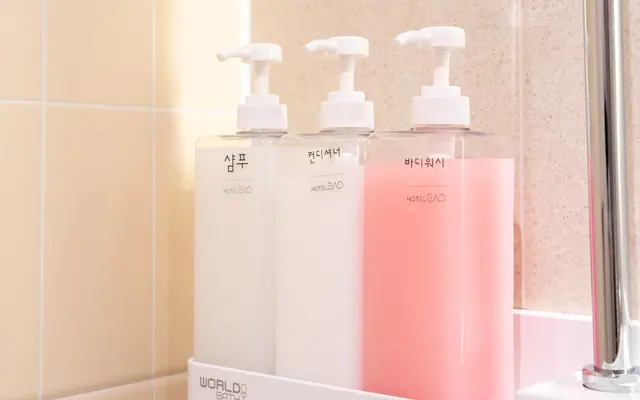 순천 호텔 바오 욕실