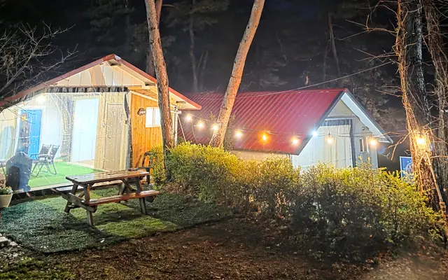 진안 마이산 풍혈냉천 글램핑&캠핑장 외관