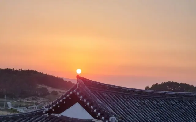 완도 청산도락한옥펜션 전망