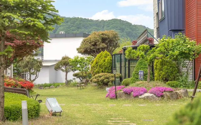 홍천 노일리강마을애견동반펜션 전망