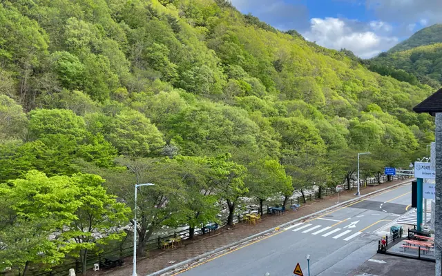 지리산칸호텔 전망