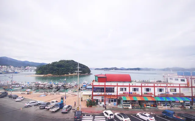 완도 타워호텔 전망