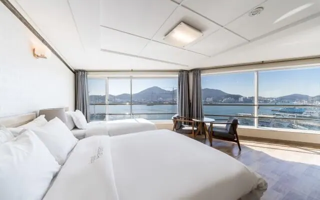 통영 한산 호텔 객실