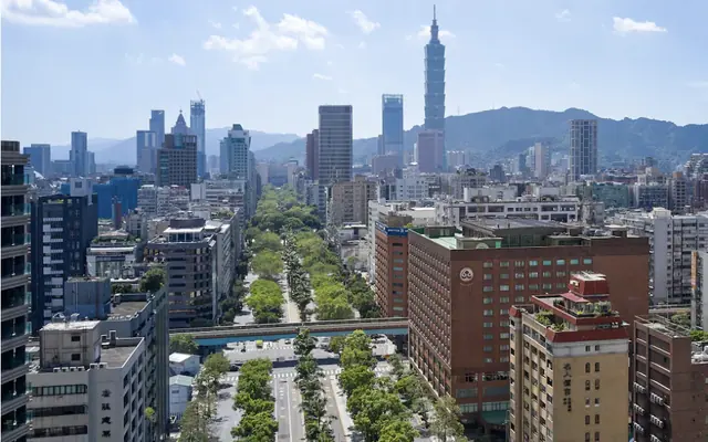 하워드 플라자 호텔 타이베이 전망