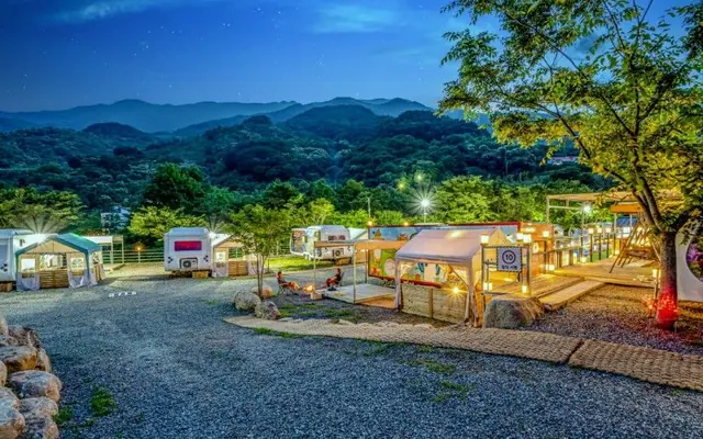 구례 지리산포레스트카라반파크 — 구례 글램핑·캠핑