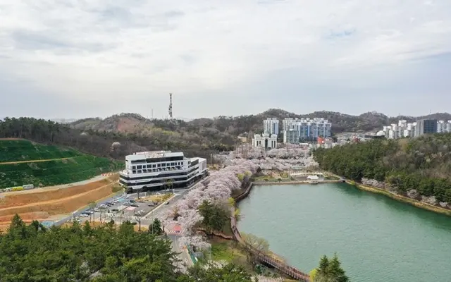 군산 호텔 은파팰리스 전망
